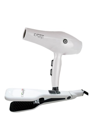 Asciugacapelli GTI 2600 e Steam Brush 2.0 spazzola lisciante a vapore