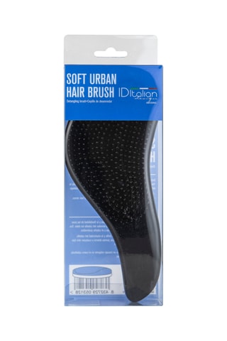 Spazzola "0 nodi" Urban brush - Capelli fragili - Nero & blu