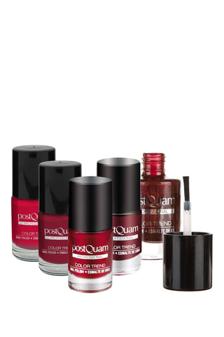 5 smalti - Rosso - 5 x 10 ml