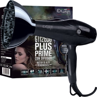 Asciugacapelli diffusore - GTI 2600 Plus Prime - Nero - 2200 W