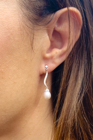 Boucles d’oreilles - Argent et perles de culture d’eau douce 