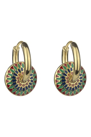 Boucles d'oreilles Addilyn - Acier inoxydable & enamel