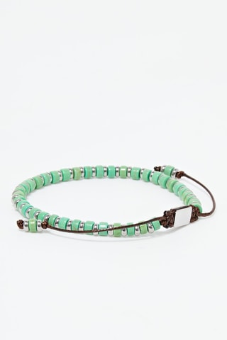 Bracelet Victor - Vert et argenté