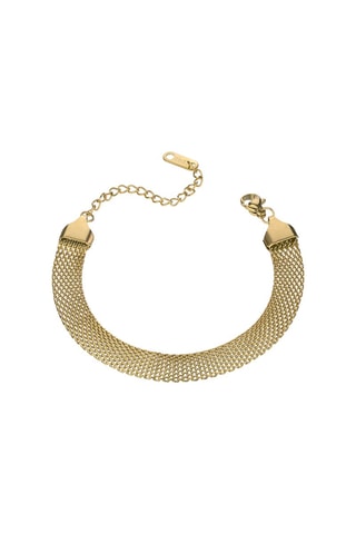 Pulsera Sylvia - Chapado en oro amarillo