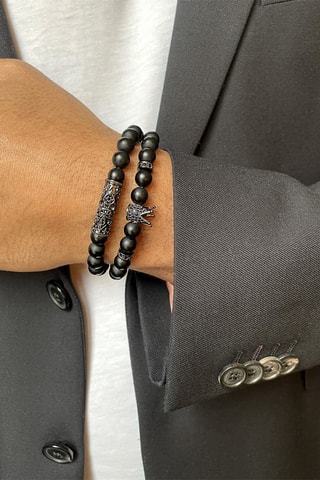 2 bracelets - Agates