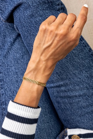 Pulsera Matilda - Chapado en oro amarillo