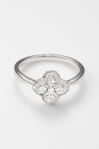 Bague Aélyne Or blanc et diamants