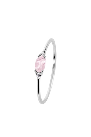 Bague - Argent et quartz