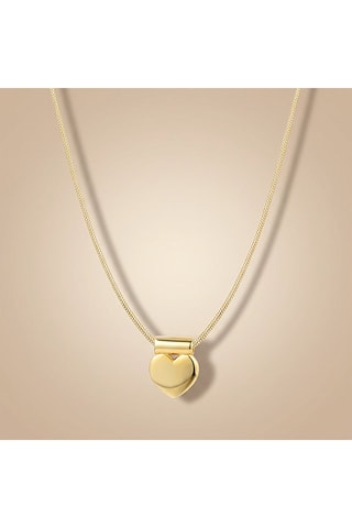 Collier doré à l'or fin jaune