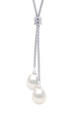 Collier Toi et Moi - Argent et perles de cultures d’eau douce