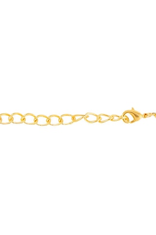Collier doré à l'or fin jaune - Emeraudes et tourmalines