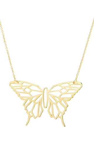 Collar bañado en oro fino amarillo