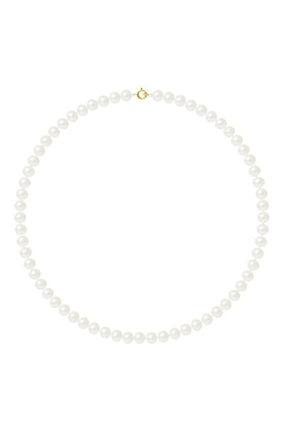 Collier - Or jaune et perles de culture d'eau douce