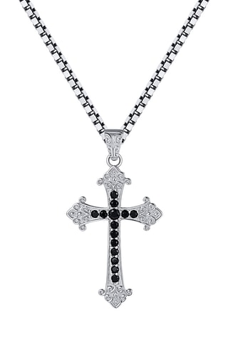 Pendentif - Argent plaqué argent oxydé
