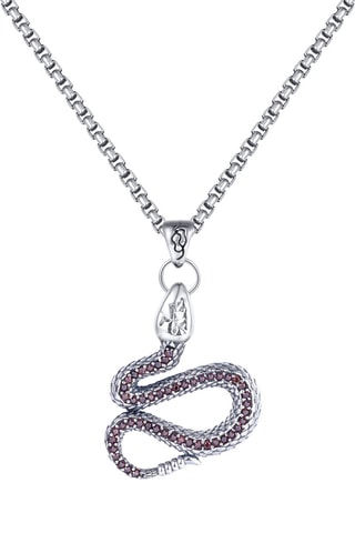 Pendentif - Argent plaqué argent oxydé