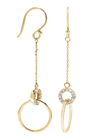 Boucles d'oreilles - Or jaune et diamants