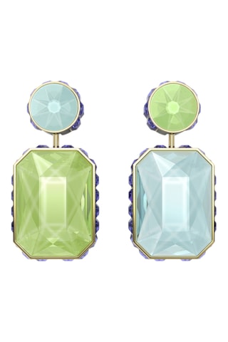 Boucles d'oreilles dorées à l'or jaune Orbita