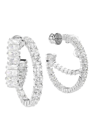 Boucles d'oreilles Matrix - Blanc