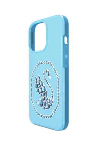 Coque iPhone 13 Cygne - Bleu clair