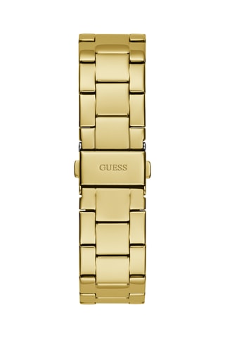 Montre à quartz en acier - Doré