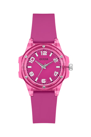 Montre à quartz en silicone - Rose