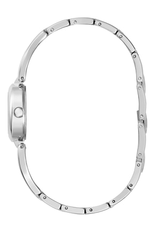 Montre à quartz en acier - Argenté et bleu