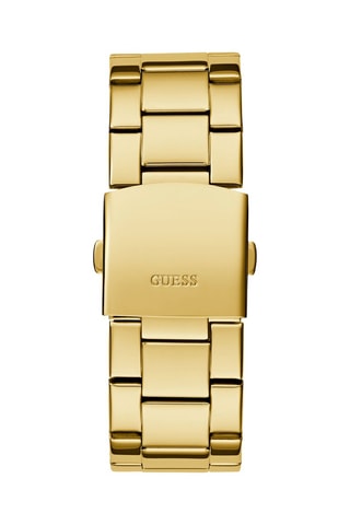 Montre à quartz en acier - Doré