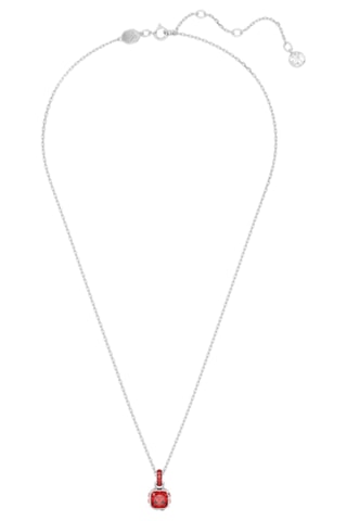 Collier Birthstone - Rouge
