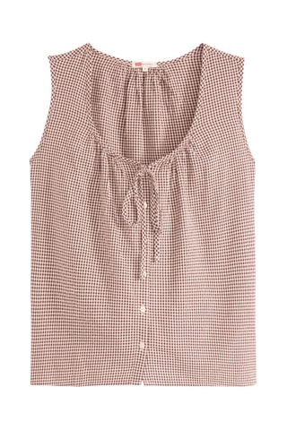 Blouse sans manches Luella - Marron