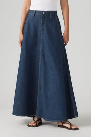 Jupe longue XL - Bleu