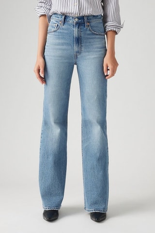 Jean Ribcage Bells - Bleu