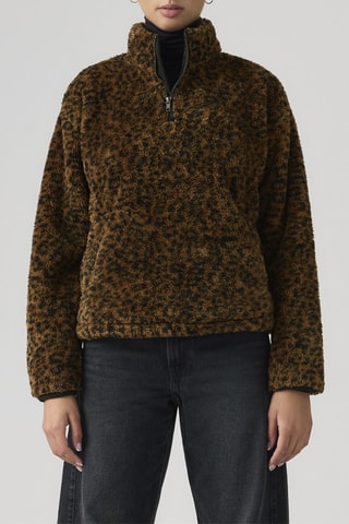 Sweat Gemma Sherpa - Marron