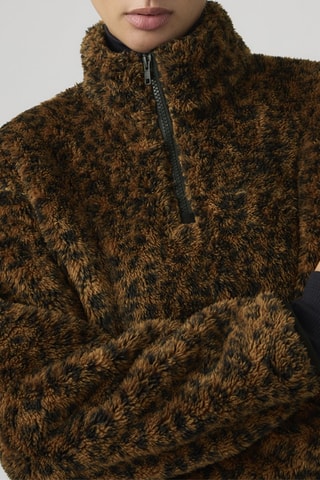 Sweat Gemma Sherpa - Marron
