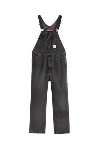 Salopette en jean loose Overalls - Noir