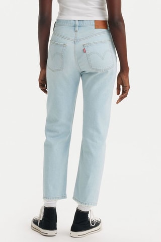 Jean 501® Crop - Blanc, rouge et marron