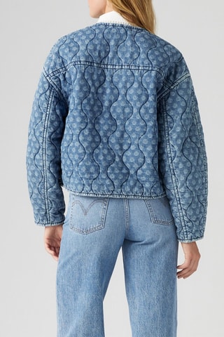 Veste en jean Rumer Quilted - Bleu