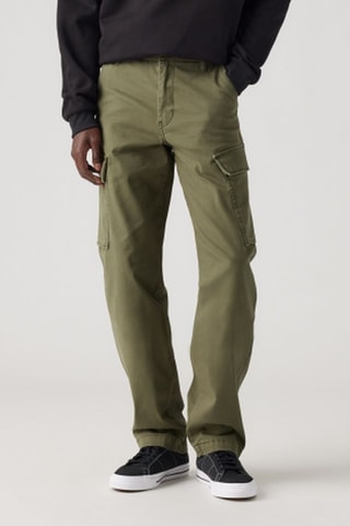 Jean XX cargo tapered - Vert