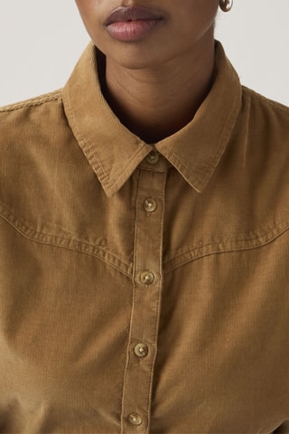 Chemisier Journey Western - Marron