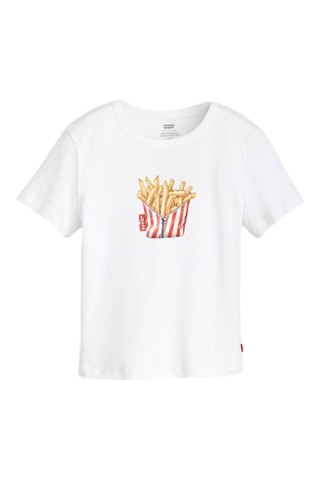 T-shirt Graphic Rickie - Blanc