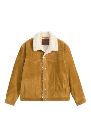 Veste Sherpa Western Suede Sherpa Trk Evening Sun Tru - Camel