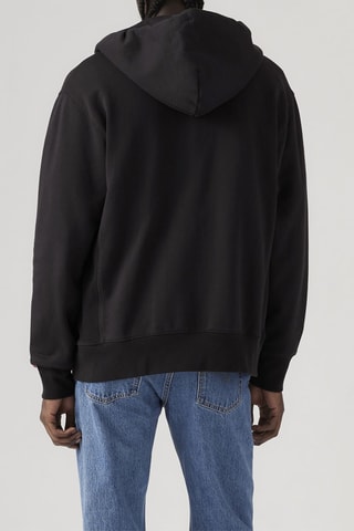 Sweat à capuche Authentic Full Zip - Noir