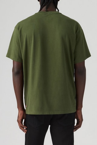 T-shirt vintage fit Graphic - Vert