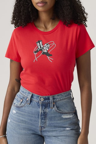 T-shirt Perfect The Perfect Western - Rouge