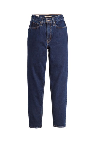 Jean mom 80's - Bleu