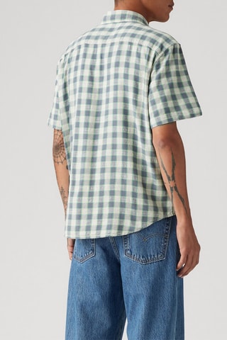 Chemise Authentic Button Down Xavier Plaid Vi - Bleu, vert et gris