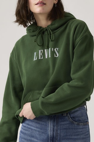 Sweat à capuche Graphic Everyday  - Vert