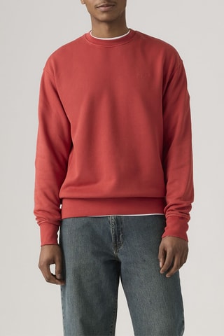 Sweat Authentic Crew - Rouge