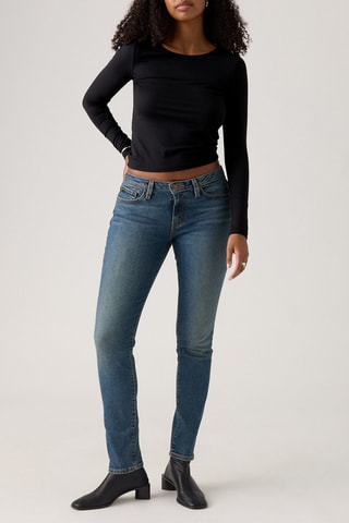 Jean superlow skinny - Bleu