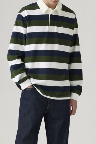 Polo Union Rugby Jona - Blanc, bleu et vert