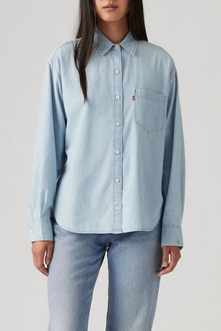 Chemise Harlie Boyfriend - Ciel